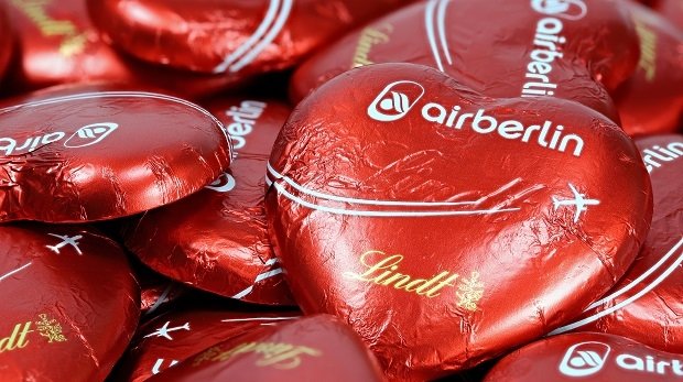 Air-Berlin-Schokoladenherzen