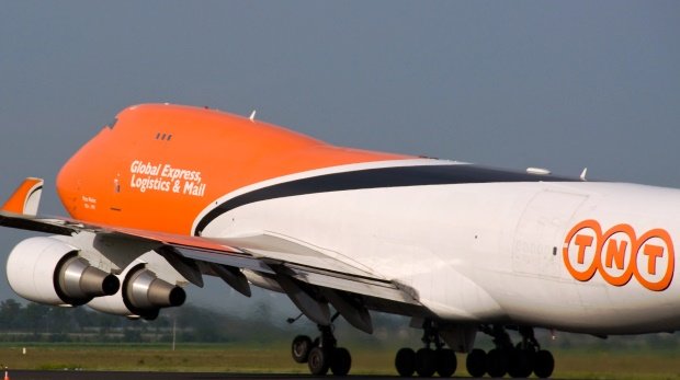 Flugzeug der TNT-Flotte