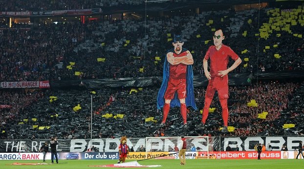 "The Real Badman & Robben" beim Pokal-Halbfinale in der Allianzarena - und dann auch noch verloren...