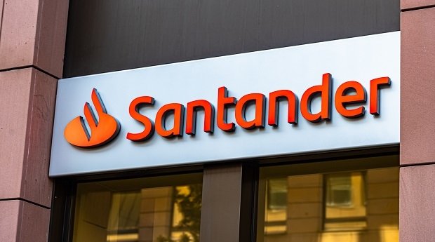Filiale der spanischen Bank Santander
