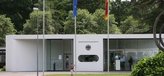 Bundesverfassunsgericht – Dienstsitz "Waldstadt" in Karlsruhe