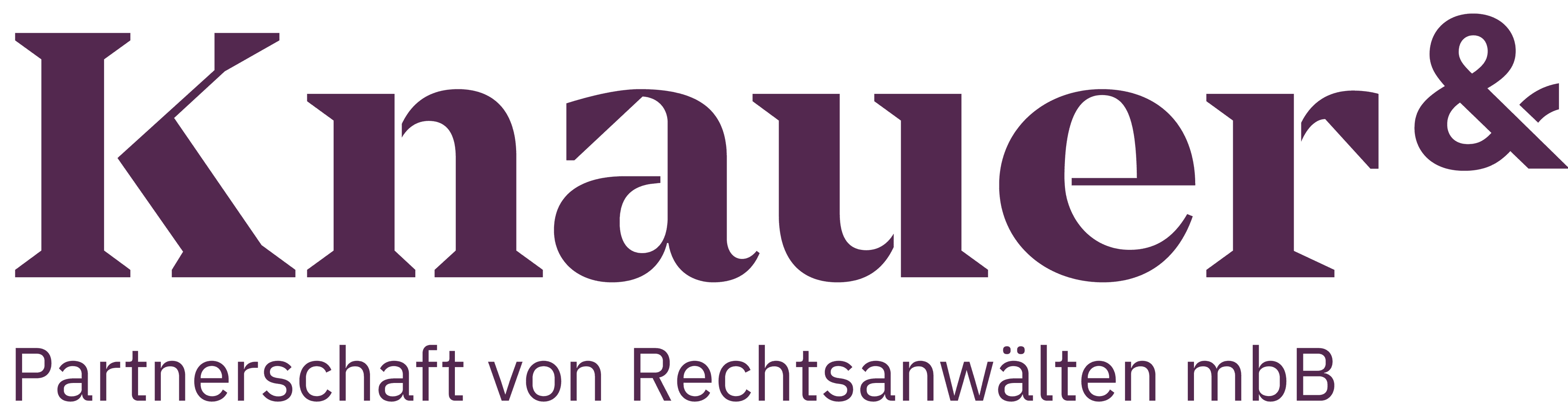 Logo von Knauer Partnerschaft von Rechtsanwälten mbB