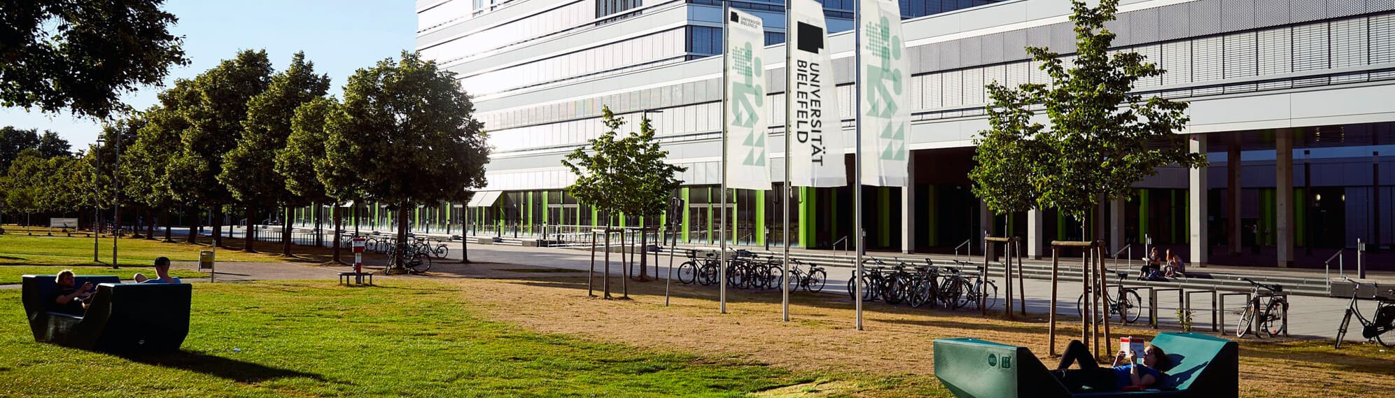 Uni Bielefeld, Hauptgebäude; © Universität Bielefeld