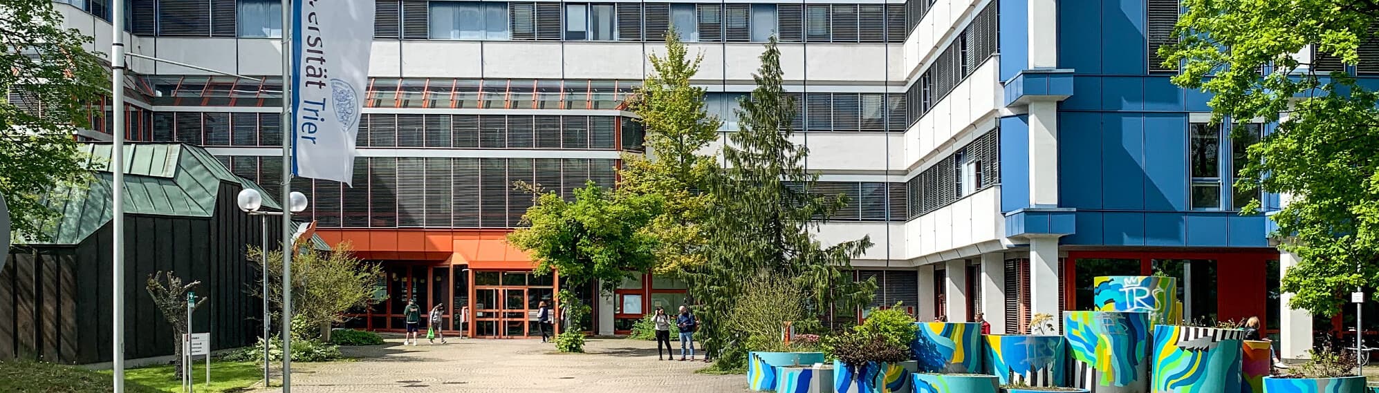 Haupteingang, Bild: Universität Trier