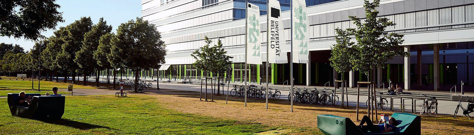 Uni Bielefeld, Hauptgebäude; © Universität Bielefeld