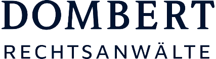 Logo von DOMBERT Rechtsanwälte Part mbB