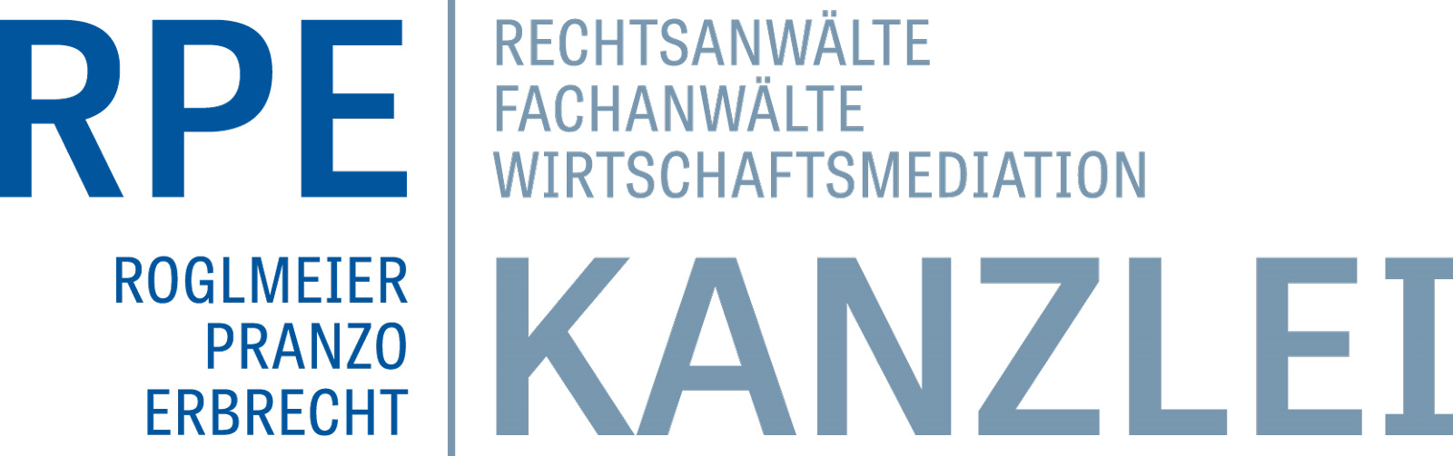 Logo von RPE Roglmeier Pranzo PartGmbB