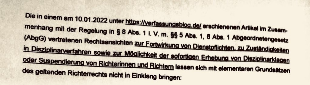 Auszug aus einem internen Gutachten des Justizministeriums Sachsen zum Fall Maier